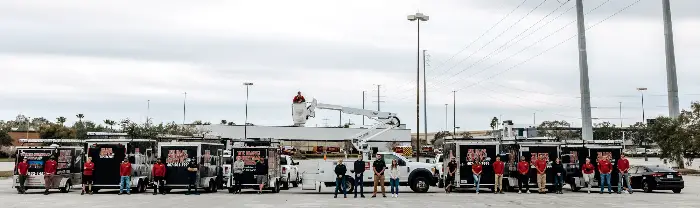 We Hang Christmas Lights company photo