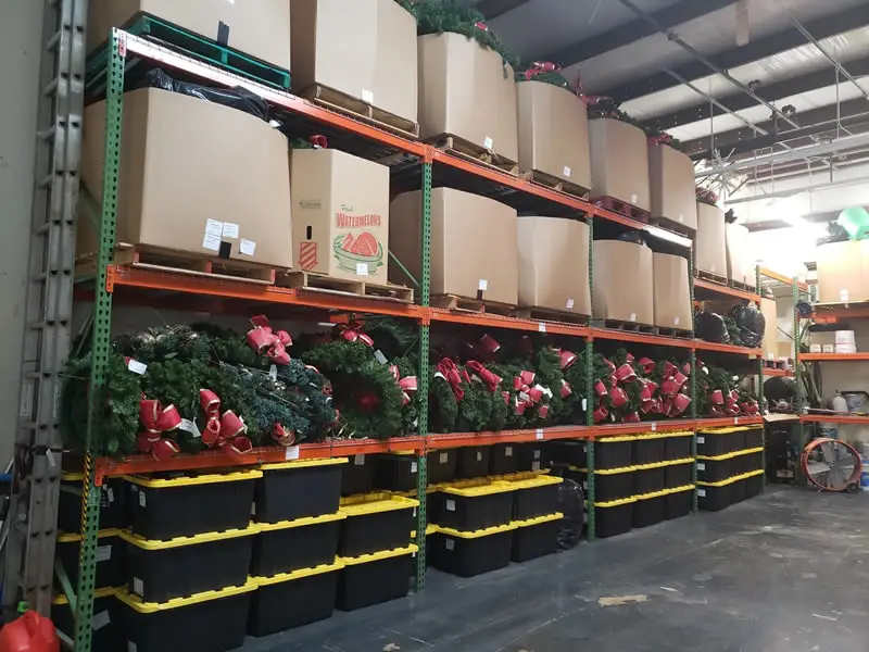 We Hang Christmas Lights storage